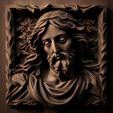 3D model st jesus (STL)